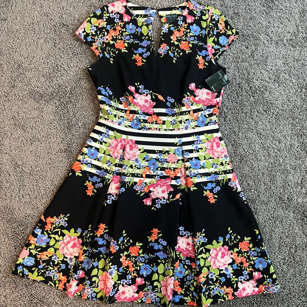 Floral A-Line dress